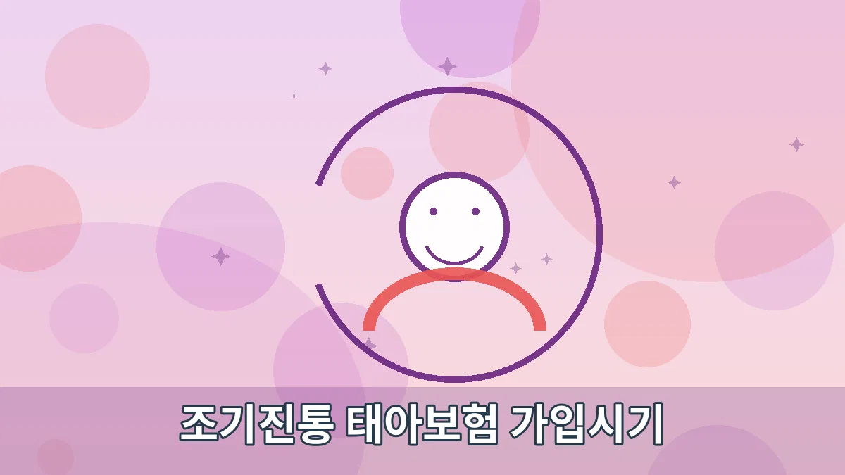 조기진통 태아보험 가입시기 안내 이미지 2
