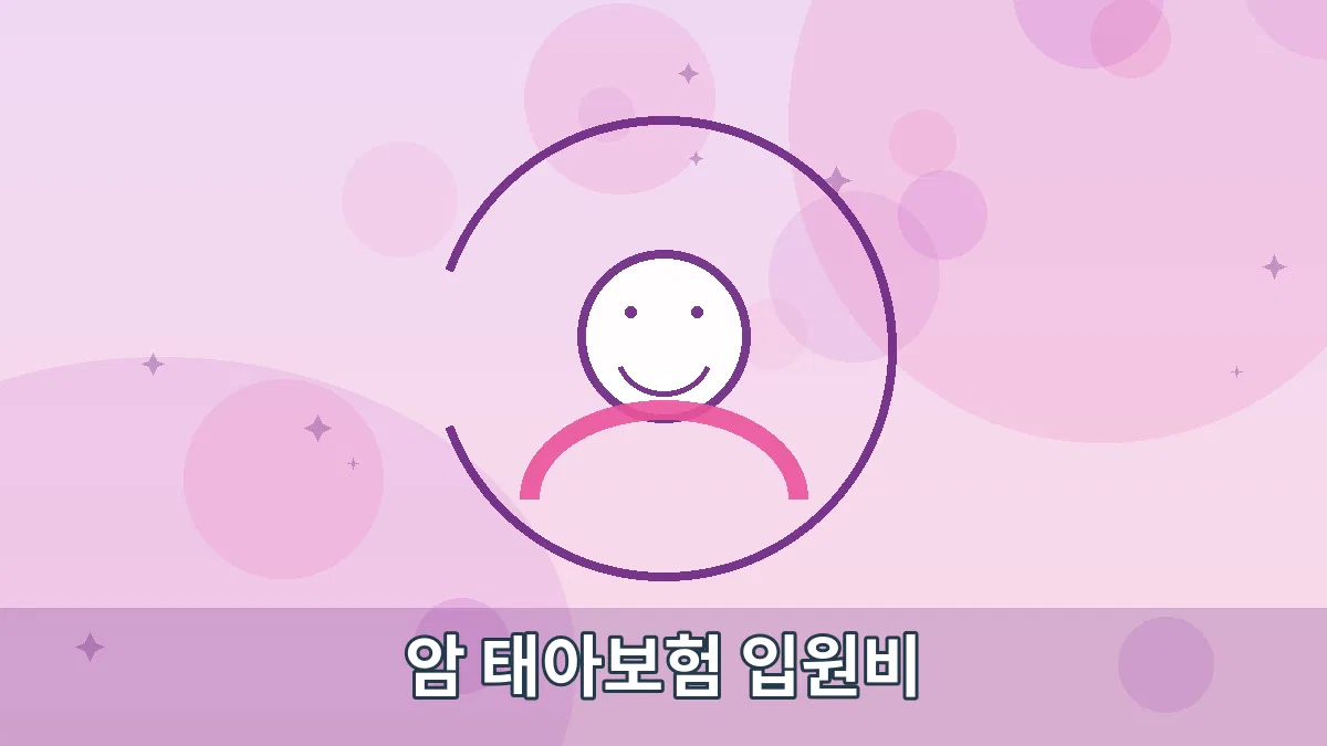 암 태아보험 입원비 안내 이미지 1
