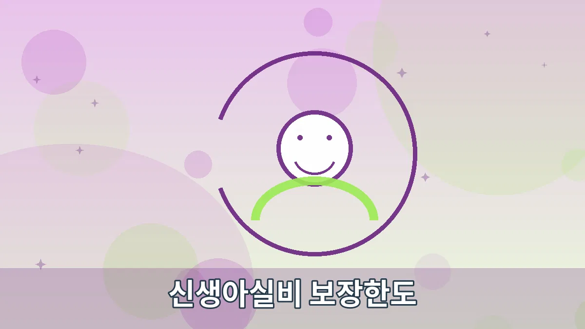 신생아실비 보장한도 안내 이미지 5