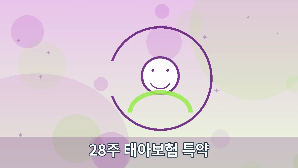28주 태아보험 특약 안내 이미지 5